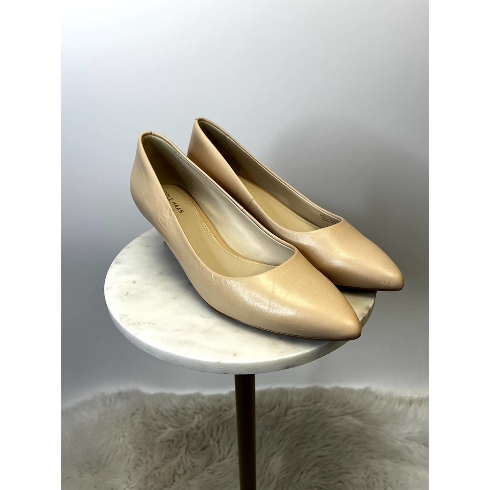 EUC Cole Haan Women's Brigit Champagne Pink Pumps